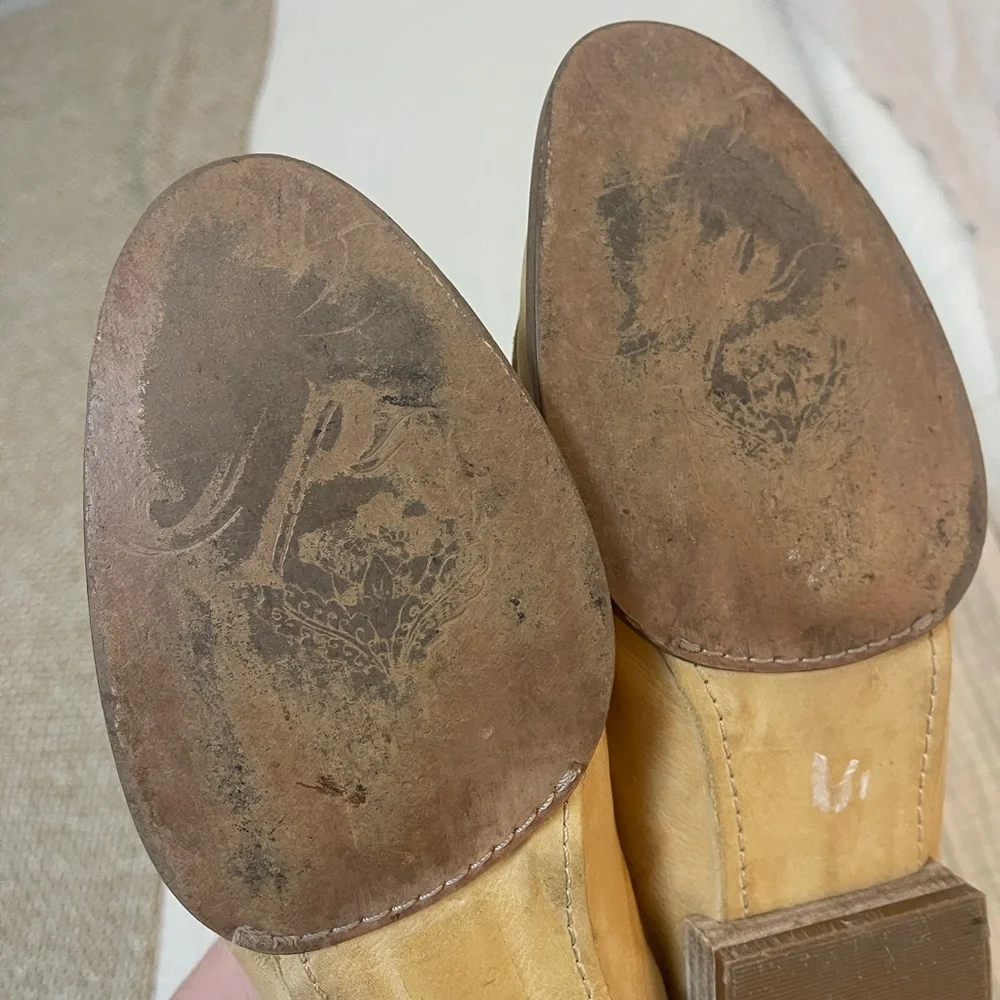 Free People Leather Bakersfield Shoe Size 39 (8.5-9) - Picture 12 of 15